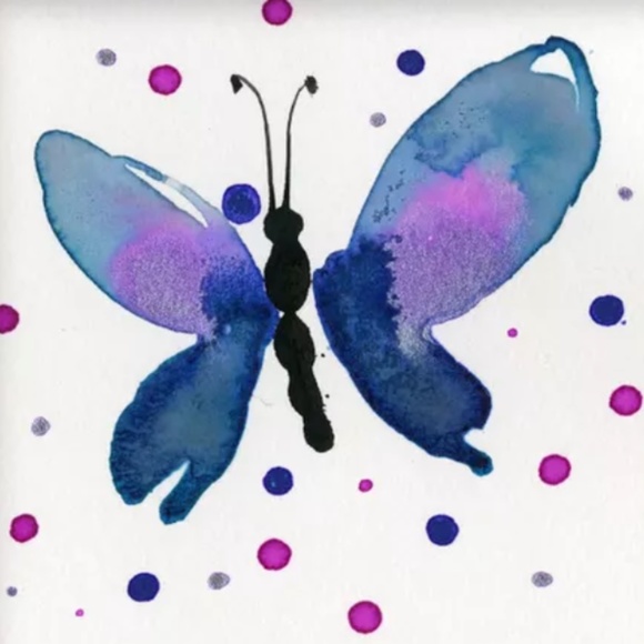 Original Watercolor Butterfly Painting, Kathy Morton Stanion - Butterfly 2019-9 - Picture 2 of 2